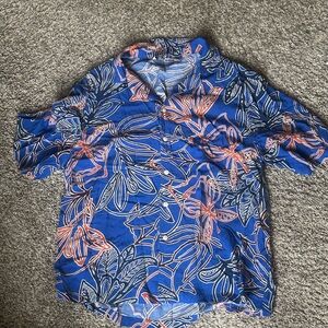 Zara Multicolor Abstract Pattern Shirt